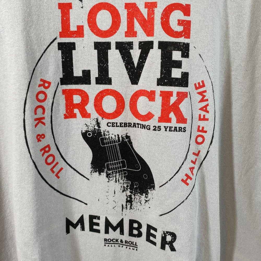 Rock & Roll Hall of Fame Member Short Sleeve T-Shirt NWOT Men's 2XL
